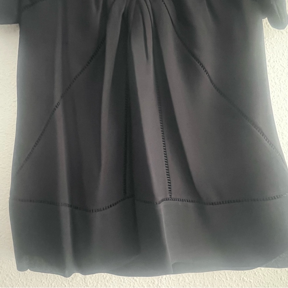 Diane Von Furstenberg %100 Silk Blouse‎ Top Size 6 - Picture 5 of 9